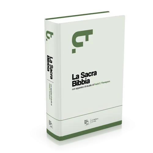 ITALIEN, BIBLE NR, THOMPSON, RELIE, COUV. BLEU