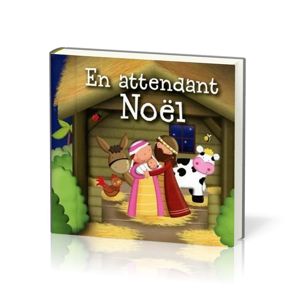 En attendant Noël - livre cartonné