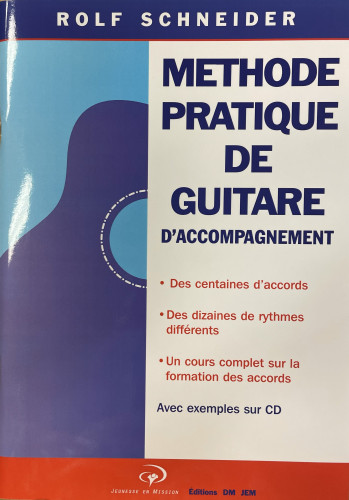 Méthode pratique de guitare accompagnement - [Cahier avec CD]