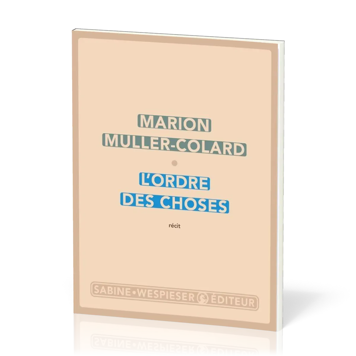 Ordre des choses (L') : récit