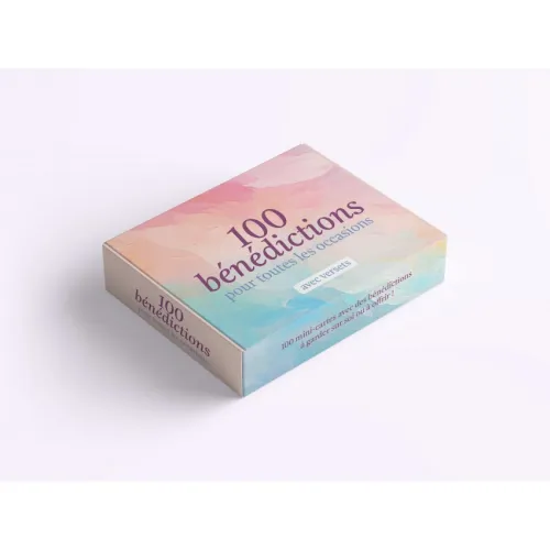 Coffret de 100 mini-cartes - 100 bénédictions pour toutes les occasions