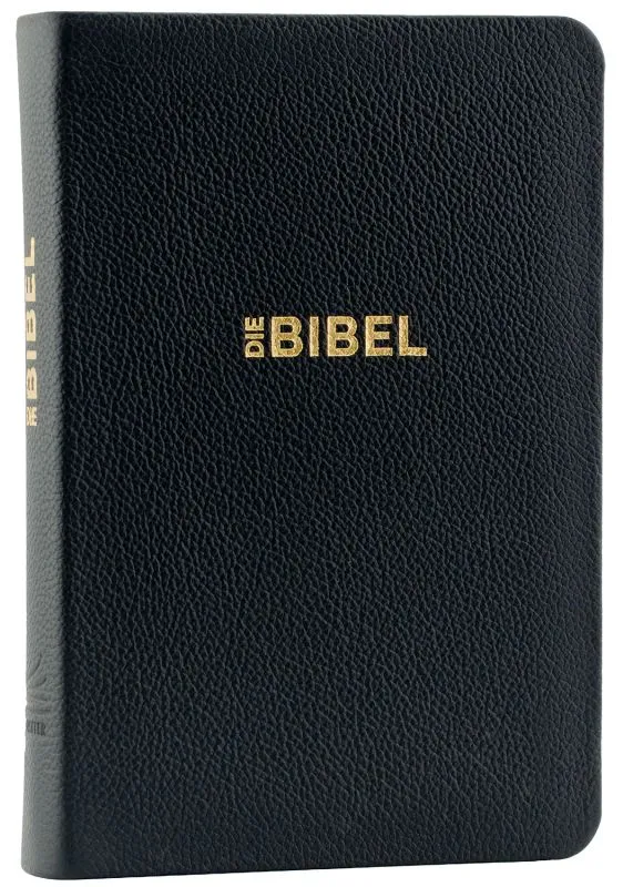 Schlachter 2000 Bibel - Taschenausgabe mit Parallelstellen - Kalbsleder-Einband (flexibel),...