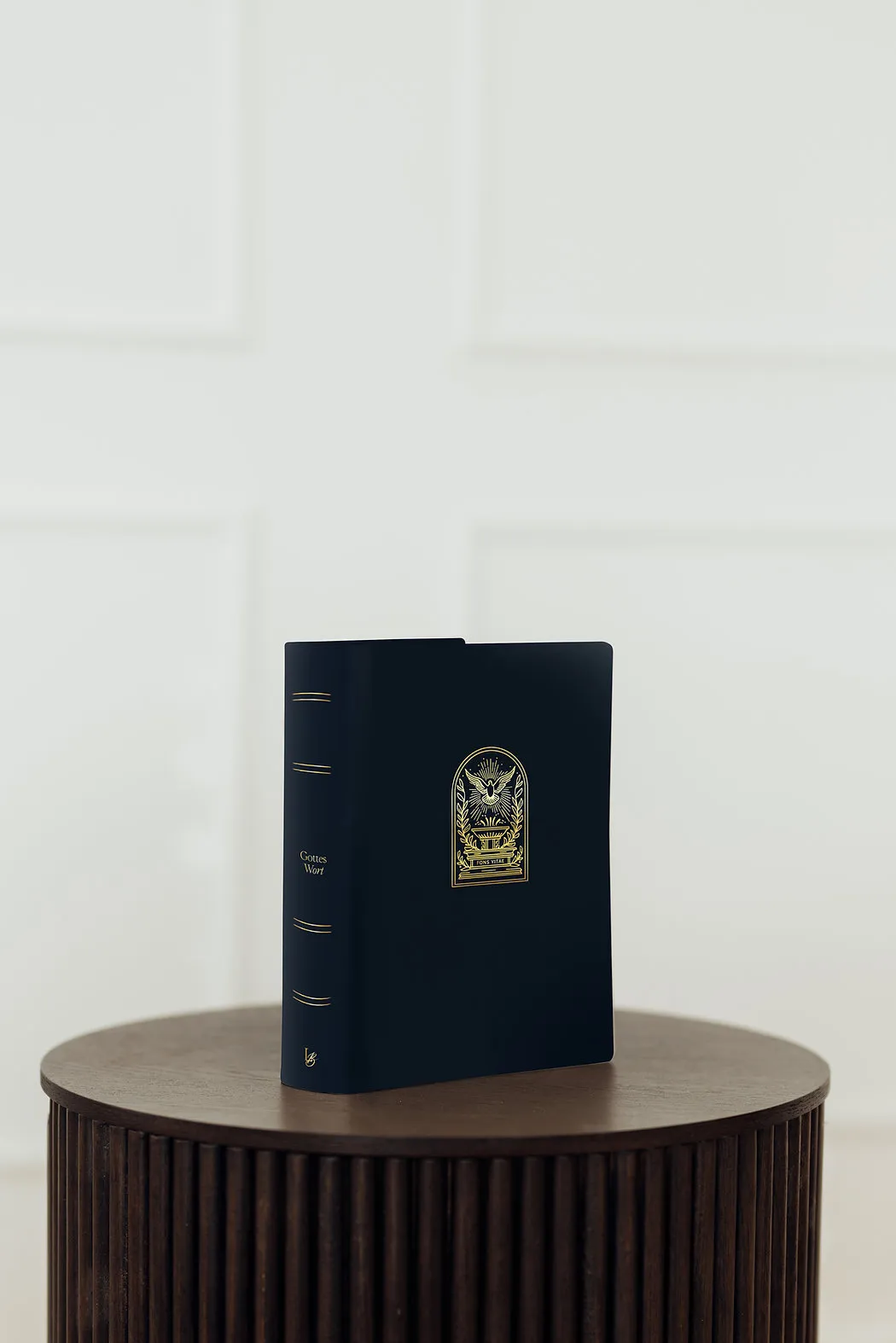 Schlachter Liebezurbibel (Schreibrandbibel Fons Vitae) - Flexibler Kunstledereinband - Blau mit...