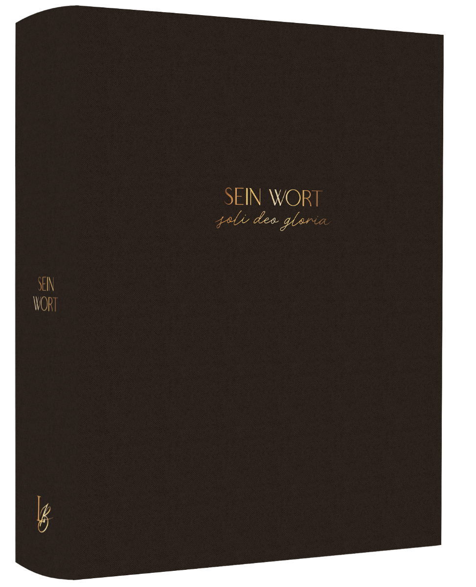 Schlachter Liebezurbibel (Schreibrandbibel Terra) - Hardcover - Leinen braun mit Schreibrand