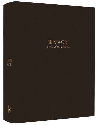 Schlachter Liebezurbibel (Schreibrandbibel Terra) - Hardcover - Leinen braun mit Schreibrand