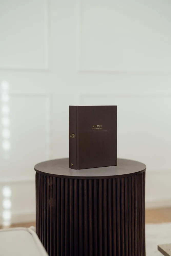 Schlachter Liebezurbibel (Schreibrandbibel Terra) - Hardcover - Leinen braun mit Schreibrand