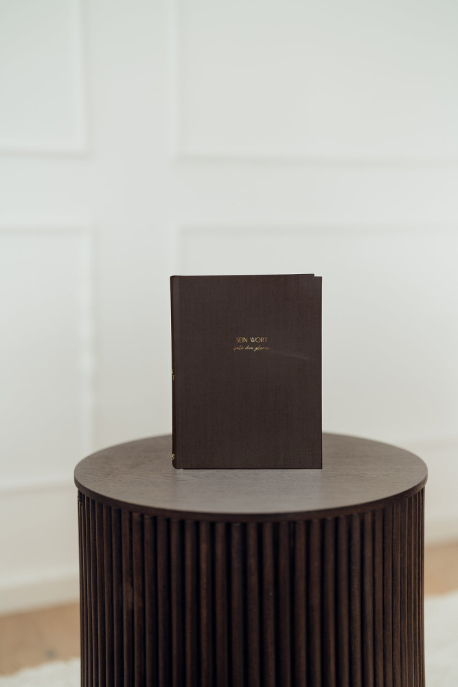 Schlachter Liebezurbibel (Schreibrandbibel Terra) - Hardcover - Leinen braun mit Schreibrand