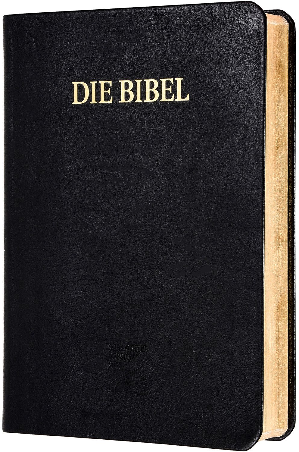 Bibel Schlachter 2000 Grossdruckausgabe, Kalbsleder-Einband (flexibel), Goldschnitt, Fadenheftung...