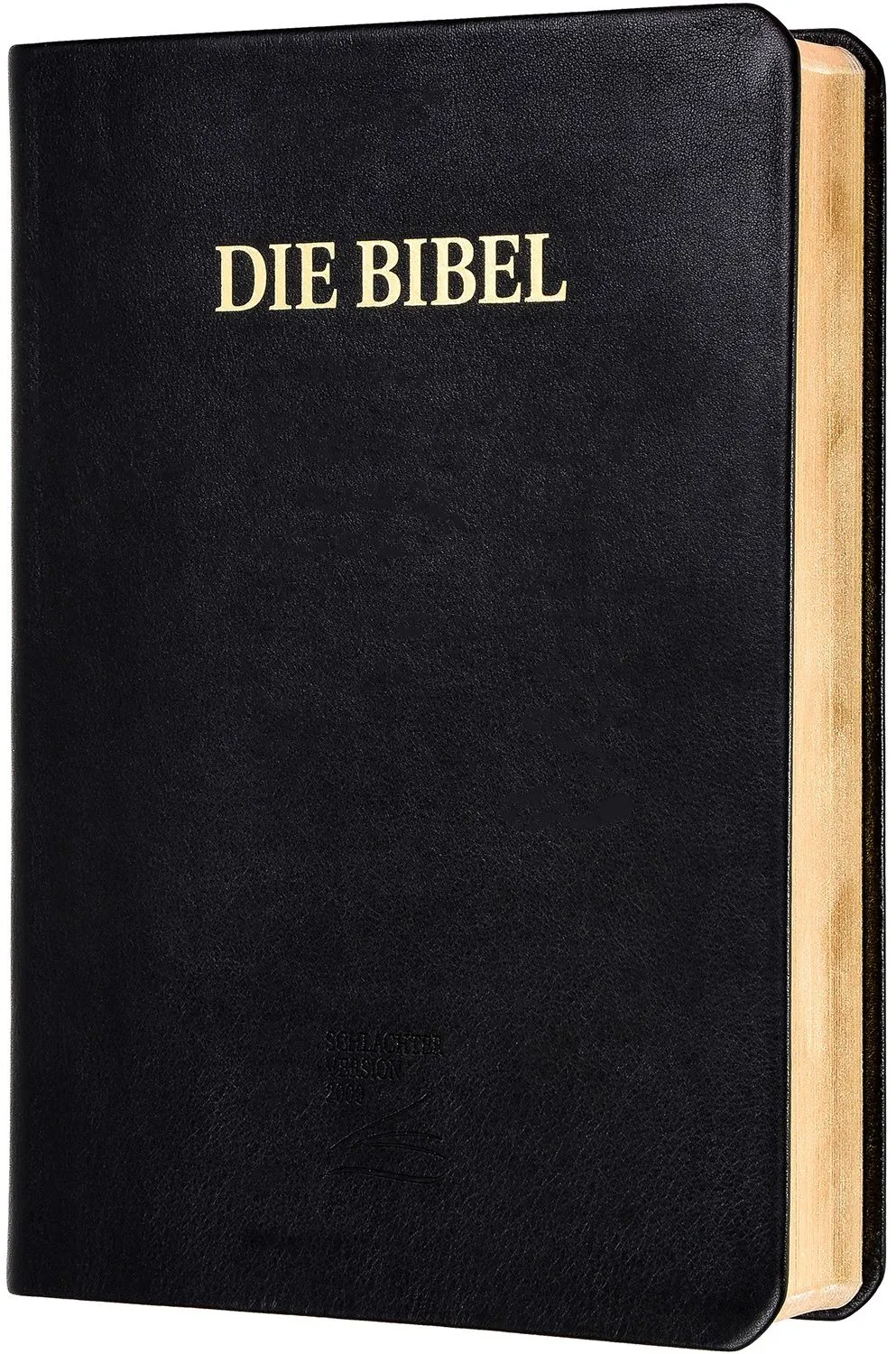 Bibel Schlachter 2000 Grossdruckausgabe, Kalbsleder-Einband (flexibel), Goldschnitt, Fadenheftung...