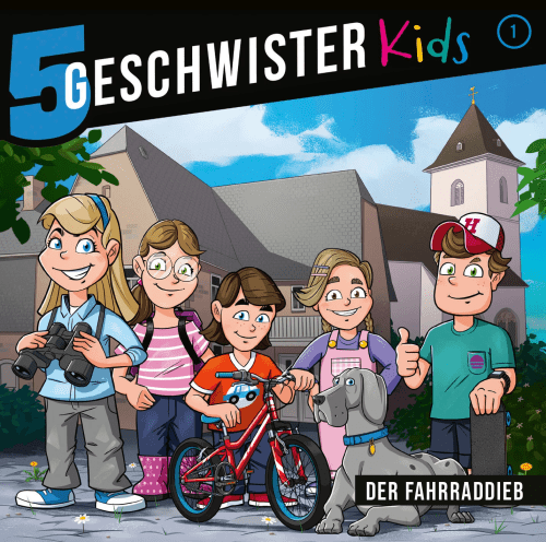 5 Geschwister Kids - Der Fahrraddieb - (Hörspiel CD) - 5 Geschwister: Band 1
