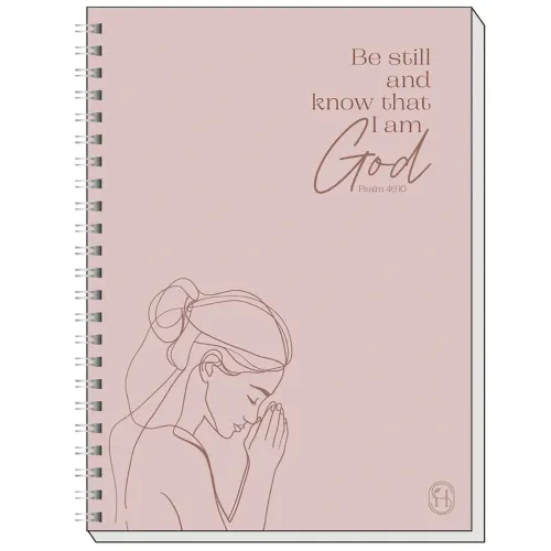 Be still and know that I am God - Memoblock A5