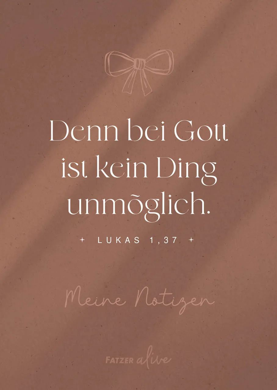 Notizblock Fatzer alive - Meine Notizblock A6 - Lukas 1,37