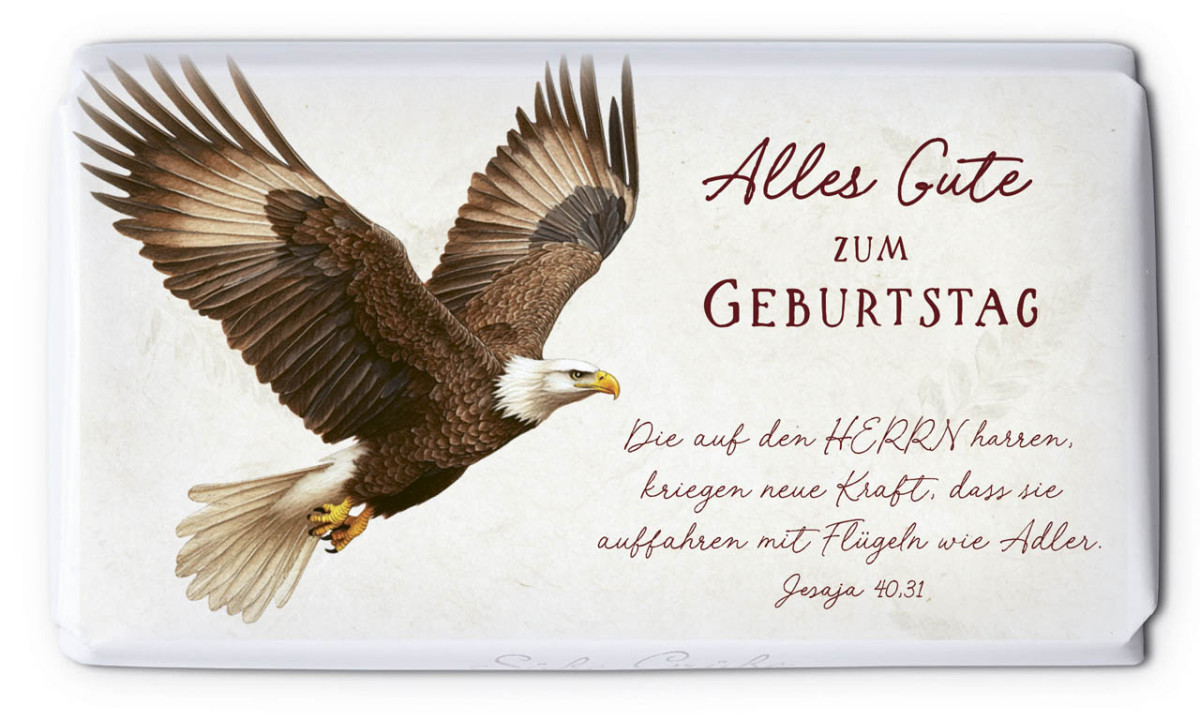  Schokolade Alles Gute zum Geburtstag 
  