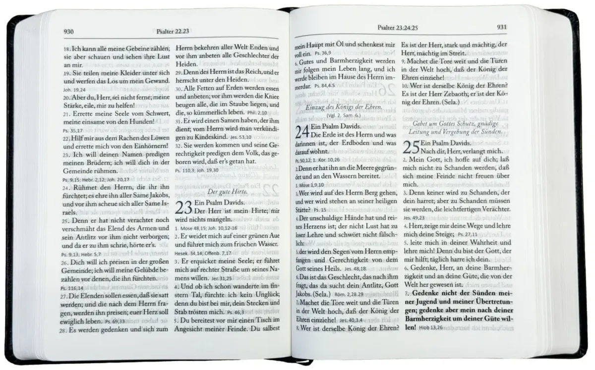 Die Bibel Martin Luther 1912 - Großdruck - Altes und Neues Testament