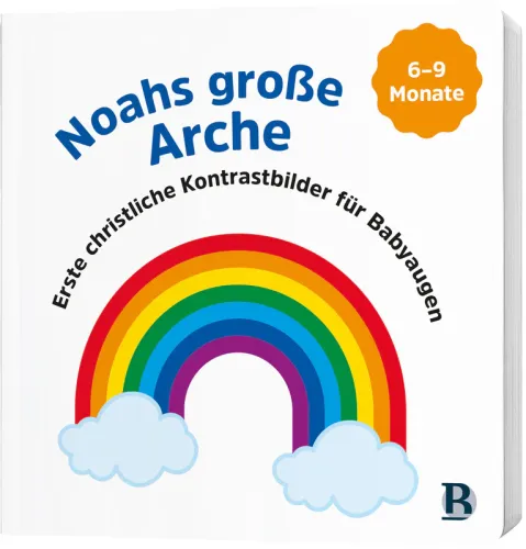 Noahs große Arche (Pappbilderbuch) - Erste christliche Kontrastbilder für Babyaugen - Bd. 3