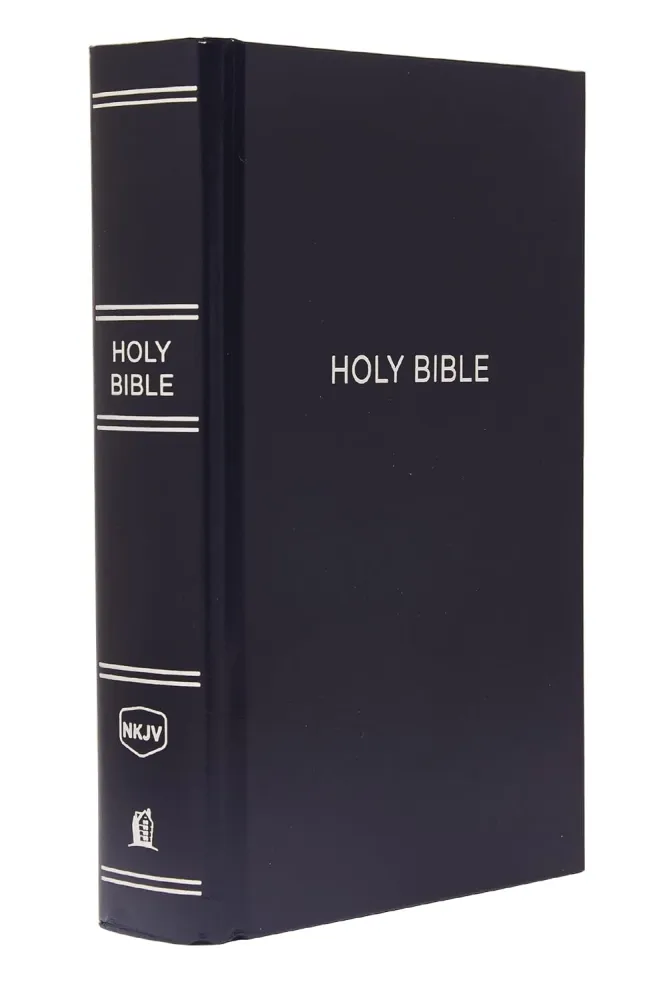 Englisch, Bibel New King James Version, Grossdruck, blau