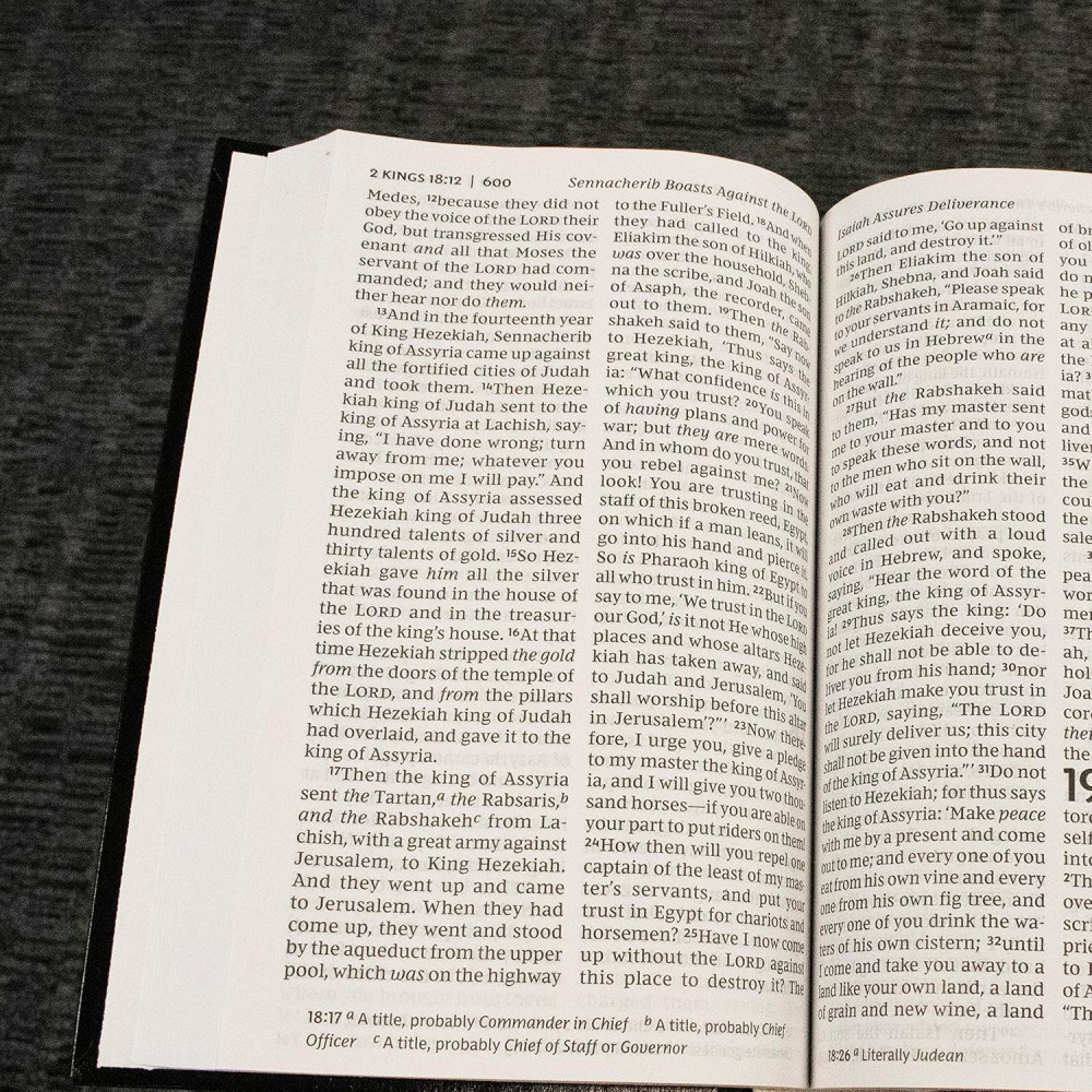 Englisch, Bibel New King James Version, Grossdruck, bordeaux