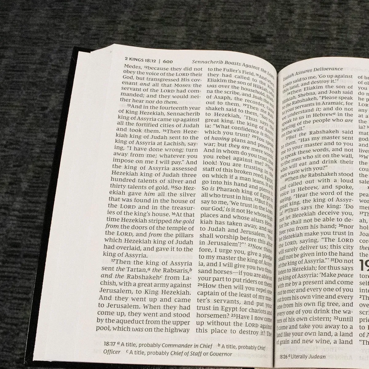 Englisch, Bibel New King James Version, Grossdruck, bordeaux