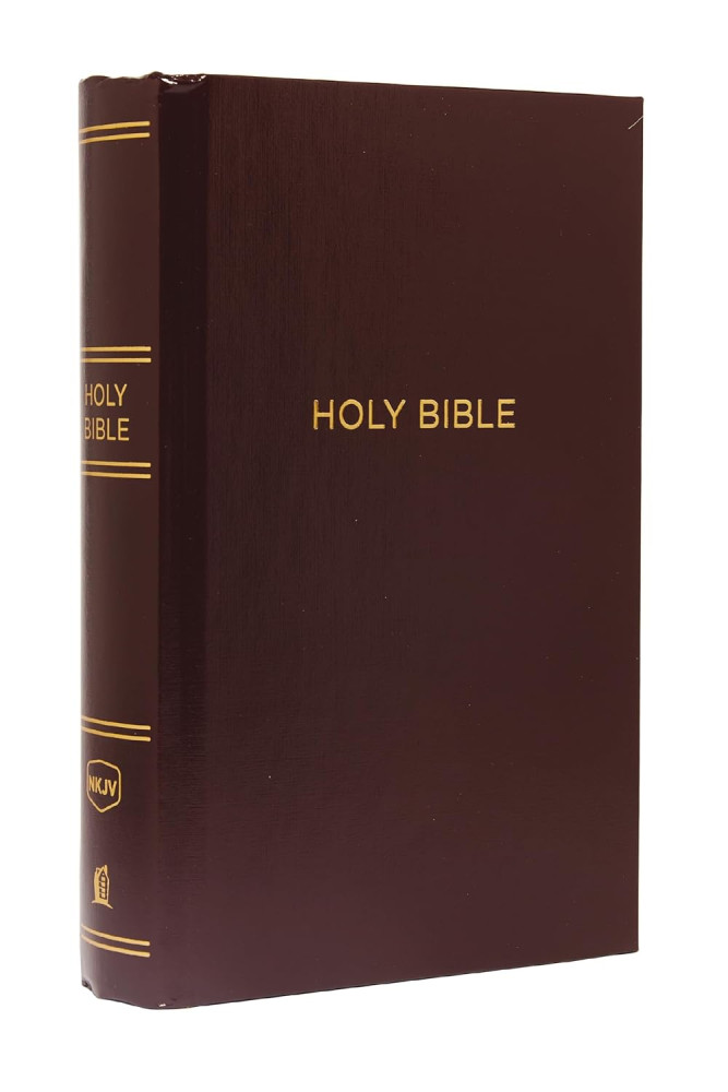 Englisch, Bibel New King James Version, Grossdruck, bordeaux