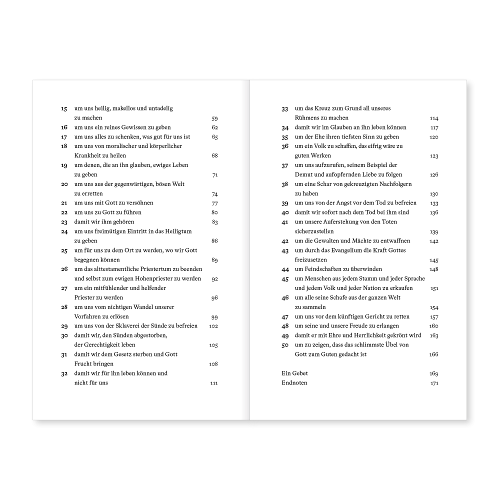 Warum Jesus sterben musste - Fünfzig Gründe für das Kreuz