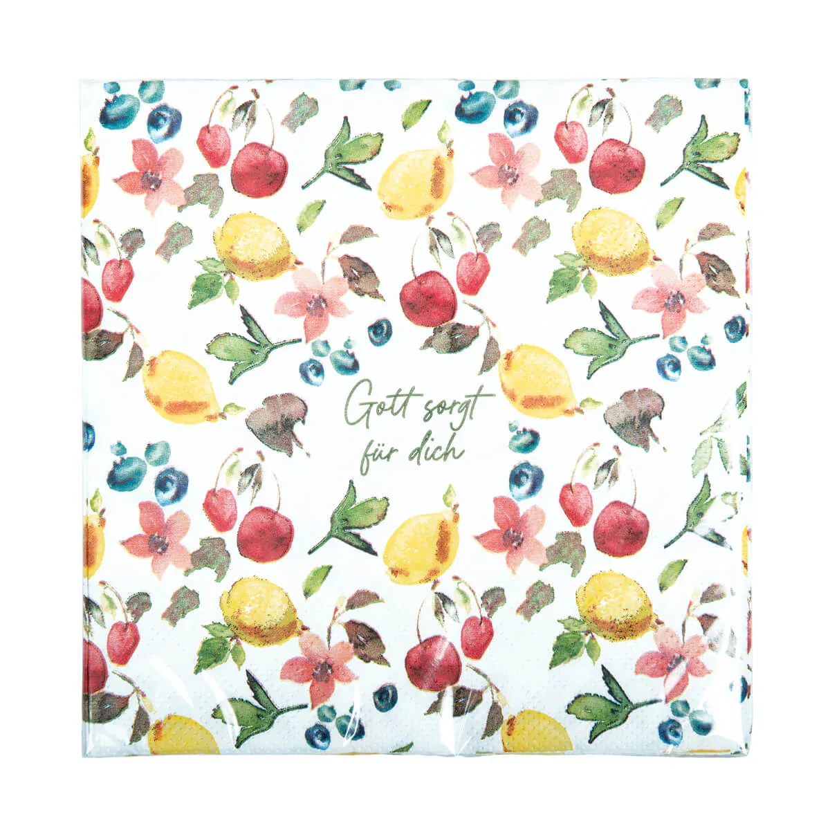 Gott sorgt für dich (20er Pack Servietten) - 33 x 33 cm