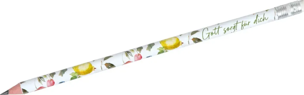 Gott sorgt für dich - Bleistift mit Radiergummi