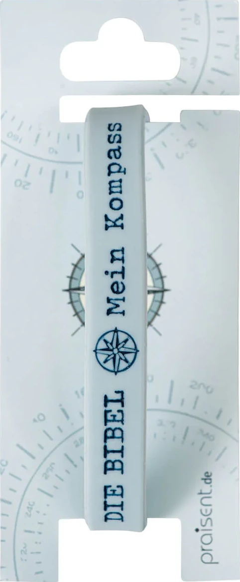 Die Bibel - Mein Kompass (Armband) - 100 % Silikon, Einheitsgröße