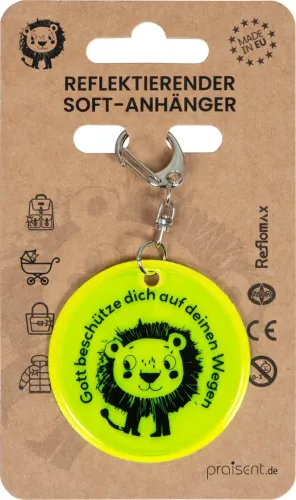 Gott beschütze dich auf deinen Wegen (Reflekt-Softanhänger)