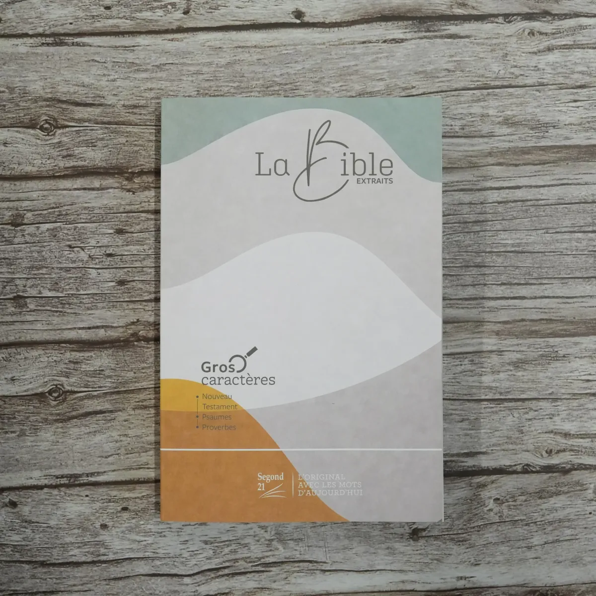 Nouveau Testament, Psaumes et Proverbes, Segond 21, gros caractères - broché