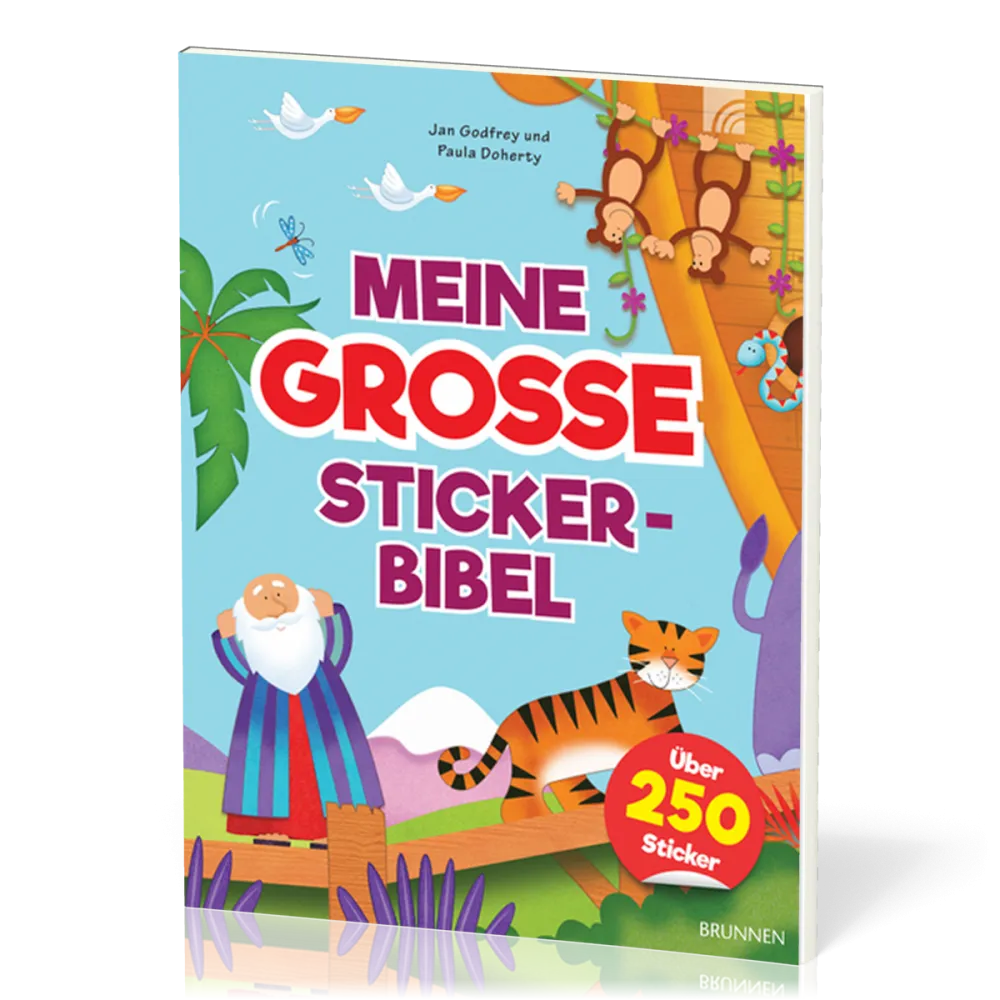 Meine grosse Stickerbibel - Mit 31 Bibelgeschichten und über 250 Stickern
