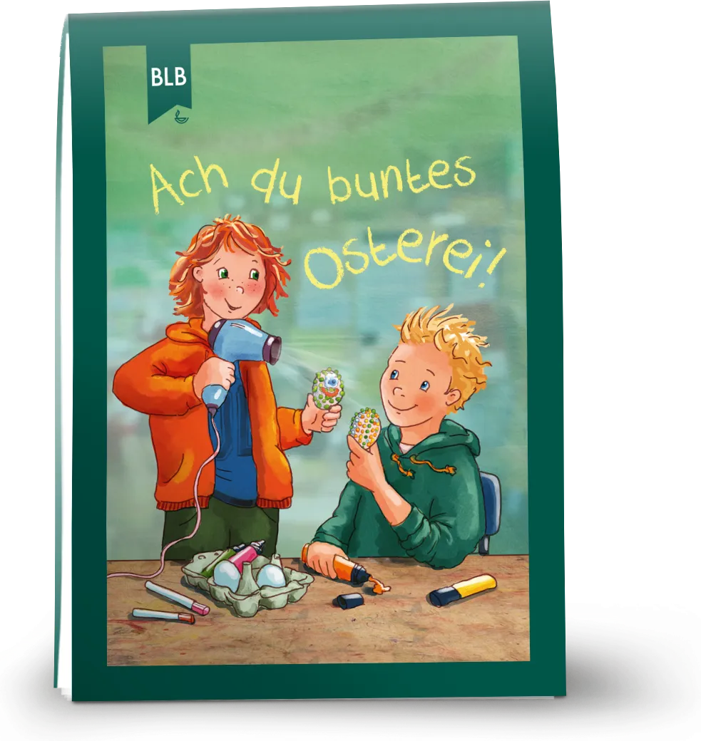 Ach du buntes Osterei! - Osterflyer für Kinder ab 7 Jahren