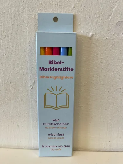 Markierstifte für die Bibel