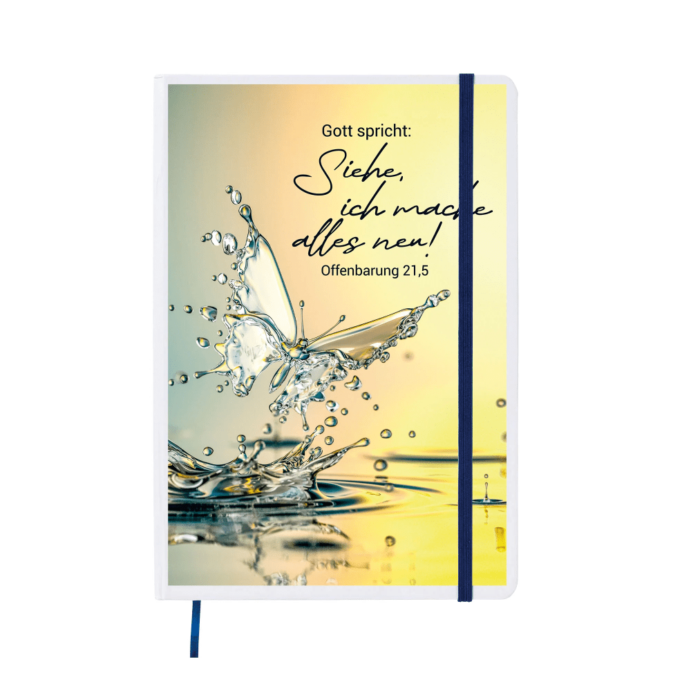 Gott spricht: Siehe, ich mache alles neu - Notizbuch