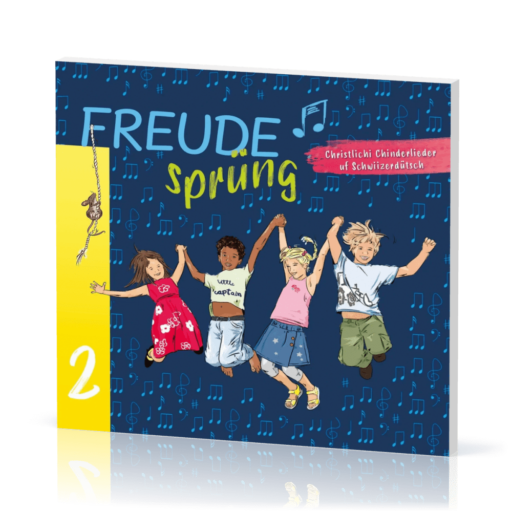 Freudesprüng 2 - Christlichi Chinderlieder uf Schwiizerdütsch, (CD mit Download)