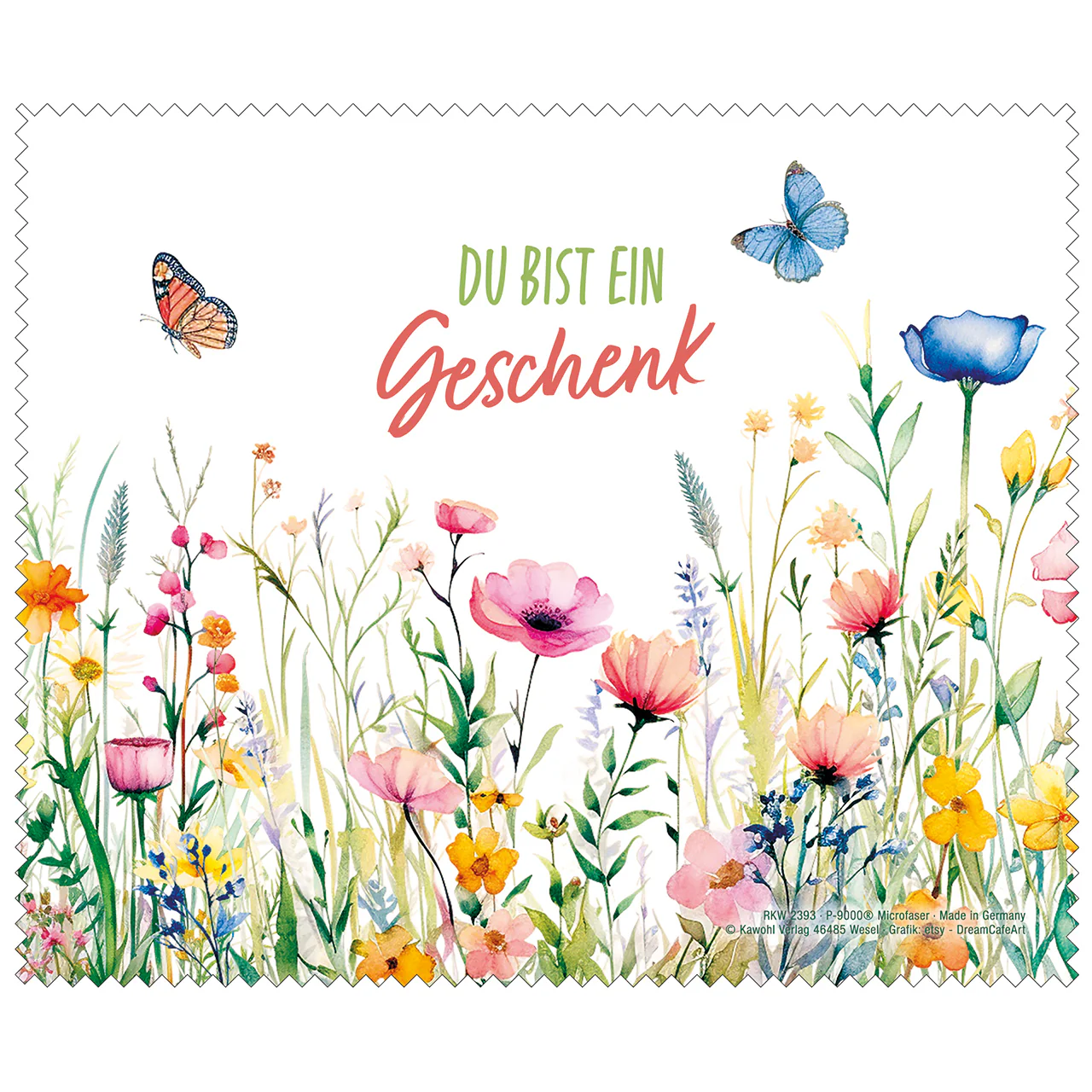 Du bist ein Geschenk (Mikrofasertuch)