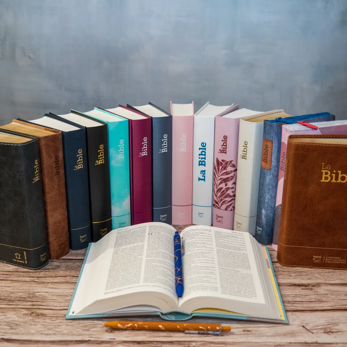 Bible Segond 21 compacte (Premium Style) - couverture souple, cuir brun, avec tranches dorées
