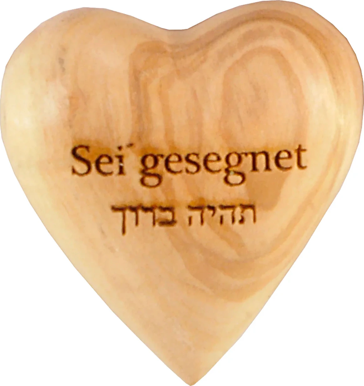 Sei gesegnet - Handschmeichler (Olivenholz)