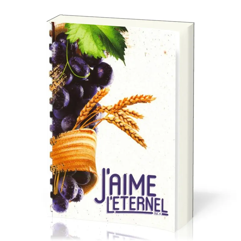 J'aime l'Éternel vol.4 - Nos 1000-1200, recueil de chants à spirales