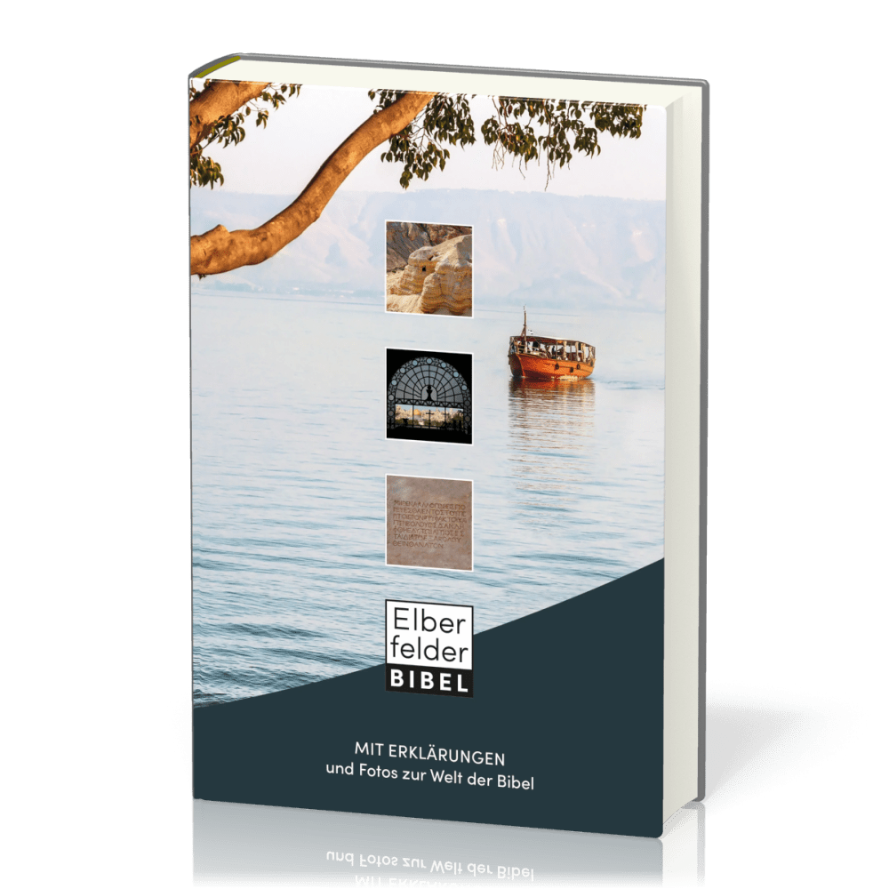 Elberfelder Studienbibel mit Erklärungen und Fotos zur Welt der Bibel - Hardcover, Lesezeichen