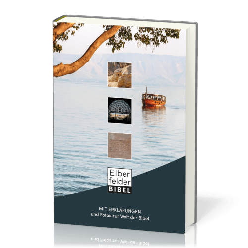 Elberfelder Studienbibel mit Erklärungen und Fotos zur Welt der Bibel - Hardcover, Lesezeichen