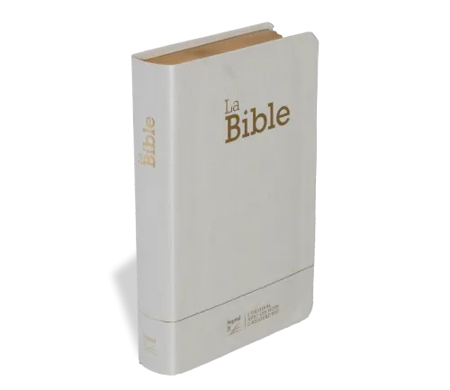 Bible Segond 21 compacte (Premium Style) - couverture semi-rigide toile blanche, avec tranches...