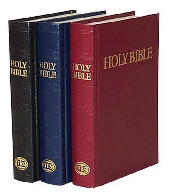 Englisch, Bibel King James Version, gebunden, schwarz (Royal Ruby Text)