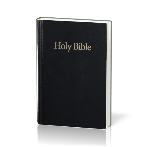 Englisch, Bibel King James Version, kartonniert, schwarz