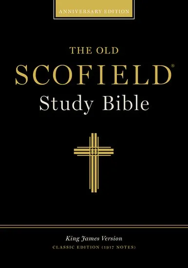 Englisch, Studienbibel Old Scofield, King James Version, Rindsleder, schwarz