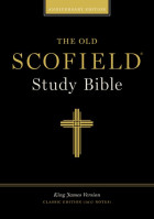 Englisch, Studienbibel Old Scofield, King James Version, Rindsleder, schwarz