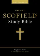Englisch, Studienbibel Old Scofield, King James Version, Rindsleder, schwarz