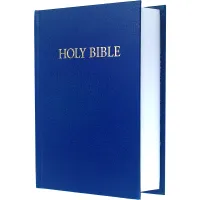 Englisch, Bibel King James Version, gebunden, blau (Royal Ruby Text)