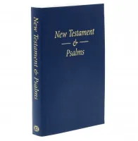 Englisch, Neues Testament & Psalmen King James Version, broschiert, blau
