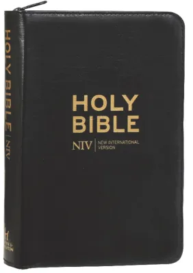 Englisch, Bibel New International Version, Taschenbuch, Kunstleder, schwarz, Reissverschluss