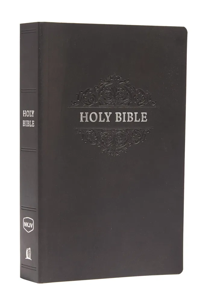 Englisch, Bibel New King James Version, Kunstleder, schwarz, Grossdruck